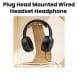 Awei Over The Ear Headphones 3.5mm Plug Head Mounted Wired Headset Headphone | GM-6