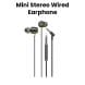 Awei Mini Stereo Wired Earphone - Black | L5