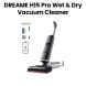 Dreame H15 Pro Wet And Dry Vacuum Cleaner, Wet And Dry Cleaning, Strong Suction Power, Self-Cleaning Technology, Multi-Surface Capability - Black - HHR46A