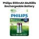 Philips Nickel-Metal Hydride AA, 800 mAh 2-Blister |R03B2A80/97