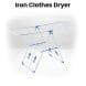 English Royal Iron Clothes Dryer 14.5 Meters 2 Tiers | ERH 93003