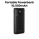 Awei 10,000mAh Portable Powerbank | P133K