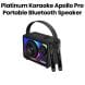 Platinum Karaoke Apollo Pro Portable Bluetooth Speaker | Black | PTHM530
