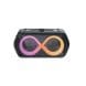 Platinum Karaoke Rover Portable Bluetooth Speaker – 40W Outdoor Boombox, RGB Lights, Karaoke Mic Input, IPX4 Splash-Proof, 9H Playtime, Black