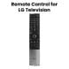 Remote Control for LG 49UF770T.AMG Television (Part No.AKB75455601)