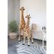 Childhome 135cm Giant Standing Stuffed Plush Giraffe Soft Animal Toy Kids Room Nursery Decoration EN71 Brown | CHSTGIR135XT