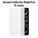 Apple Smart Folio For iPad Pro 11-Inch (M4) - White | MW973ZM/A