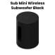 Sonos Sub Mini UK Mini Wireless Subwoofer - Black  | SUBM1UK1BLK