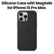 Apple iPhone 16 Pro Max Magsafe Silicon Case Black | MYYT3ZM/A