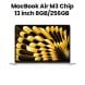 Apple 13-inch MacBook Air with Apple M3 Chip, 8-Core CPU, 8-Core GPU, 8GB RAM, 256GB SSD - Starlight |MRXT3ZS/A