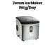 Zenan Ice Maker Stainless Steel with LCD Display – Silver | ZIM-15SA