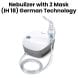 Beurer Nebulizer with German Technology & 2 Masks - White | IH18