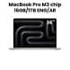 Apple MacBook Pro 14" M3 Chip 8-Core CPU 10-Core GPU 16GB RAM 1TB SSD (English/Arabic) - Silver | MXE13AB/A