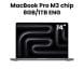 Apple MacBook Pro 14" M3 Chip 8-Core CPU 10-Core GPU 8GB RAM 1TB SSD (English) - Space Gray | MTL83ZS/A