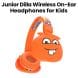 Moxedo Junior Dilla Wireless On-Ear Headphones - Orange | MX-WH011