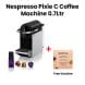Nespresso Pixie Coffee Machine - Silver | D62-ME-SI-NE