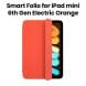 Apple iPad Mini Smart Folio - Electric Orange | MM6J3ZM/A