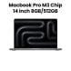 Apple MacBook Pro 14-inch M3 Chip 8-Core CPU 10-Core GPU 512GB SSD - Space Grey |MTL73ZS/A