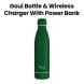 Goui Loch Bottle Wireless Charger & Power Bank - Dark Green |G-BOT-D.G