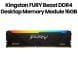 Kingston 16GB DDR4-3600 Desktop Memory Module - Fury Beast RGB |KF436C18BB2A/16