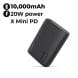 Hyphen X Mini PD20W Power Bank 10,000mAh – Black | HPB-XM10K1888