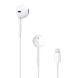 Apple EarPods with Lightning Connector, High-Quality Audio, Built-In Remote, Integrated Microphone, Sweat & Water Resistant Design | White - MWTY3ZM/A