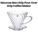 Macnoa MacV Drip Pour Over Coffee Maker - Clear | MA-24VDRP-CL