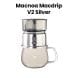 Macnoa MacDrip 2.0 160ML Portable Coffee Maker - Silver | MD-24MD20-SL