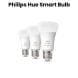 Philips Hue White & Colour Ambience Smart Bulb A60 E27 9W (3 Pack) – White | 929002468804