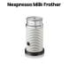 Nespresso Aeroccino 3 Milk Frother – White | Model: GNN134ACC00131
