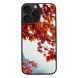 iPhone 15 Pro Max Black Case Printed With Mountain Lake Autumn Landscape