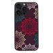 iPhone 15 Pro Max Black Case  Printed With Geometric Pattern
