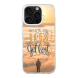 iPhone 16 Pro Max Transparant Case Printed With Travel Lettering With Quote And Image