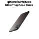 iPhone 16 Pro Max Ultra-Thin PC Matte Case – Black