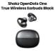 Shokz OpenDots One True Wireless Earbuds – Black | Model E310-ST