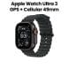Apple Watch Ultra 3 GPS + Cellular 49mm Black Titanium Case with Black Ocean Band | MF0J4AF/A