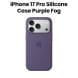 Apple iPhone 17 Pro Silicone Case with MagSafe | Purple Fog | MGFG4ZM/A