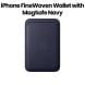 Apple iPhone FineWoven Wallet with MagSafe | Navy | MGH94ZM/A