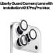 Liberty Guard iPhone 17 Pro/Pro Max Camera Lens with Installation Kit Silver Titanium | LGCLGL17S-SL