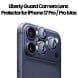 Liberty Guard iPhone 17 Pro/Pro Max Camera Lens with Installation Kit Blue Titanium | LGCLGL17S-BL