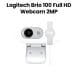 Logitech Brio 100 Full HD Webcam 2MP White | 960-001617