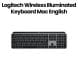 Logitech MX Keys Advanced Wireless Illuminated Keyboard for Mac English Space Gray | 920-009558