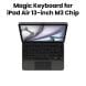 Apple Magic Keyboard for iPad Air 13" (M3) Arabic | Black | MGYY4AB/A