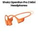 Shokz OpenRun Pro 2 Mini Premium Bone-Conduction Headphones – Orange | S821-MN-OR