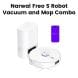 Narwal Freo S Robot Vacuum & Mop Combo 8000Pa 180-Day Hands-Free Operation – White |NRL-RC-FREO-S