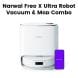 Narwal Freo X Ultra Robot Vacuum & Mop 8200Pa Auto Wash, Dry & Self-Empty Station – White |NRL-RC-FREO-XULTRA