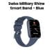 Swiss Military Rhine 3 Smart Band with Talking Feature & Heart Rate Monitor – Blue |SM-BAND-RHINE3-BLUFBLUS