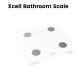 Xcell 27x27 cm Bathroom Weighing – White | Model XL-SCALE3-27X27