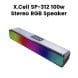 Xcell Hi-Fi Stereo Bluetooth Speaker 100W PMPO – Black | Model XL-SP312-100W-PMPO
