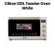 Clikon 120L Toaster Oven with Convection, Rotisserie & Interior Lamp 2800W – White |CK4363